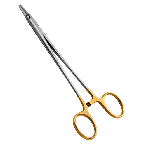 Porta agulha ryder 20 cm c/ widia (Código: 0671)